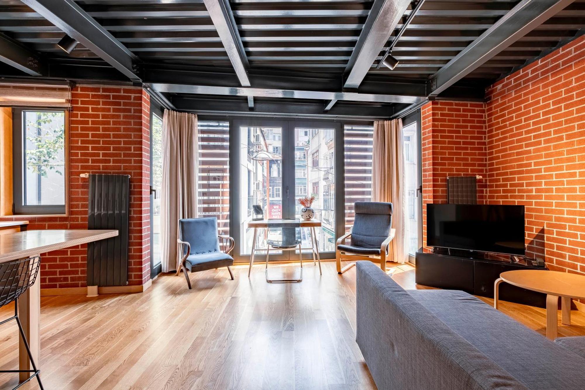 Homie Suites - "Loft 27" Urban Comfort Suites In The Heart Of Cihangir Provincia di Provincia di Istanbul Esterno foto